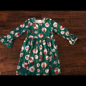 Grinch Toddler Dress
